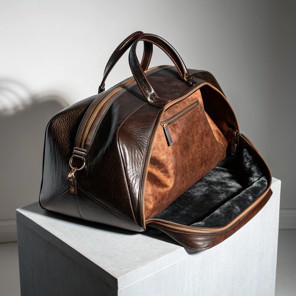 Aviator Leather Weekender Duffel