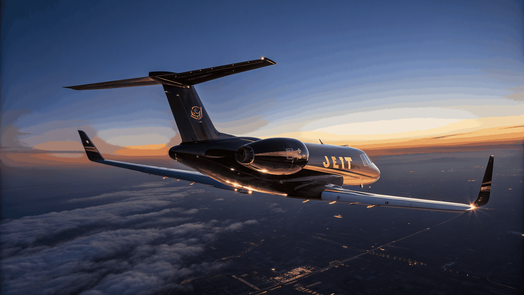 Exterior view of Bombardier Challenger 3500