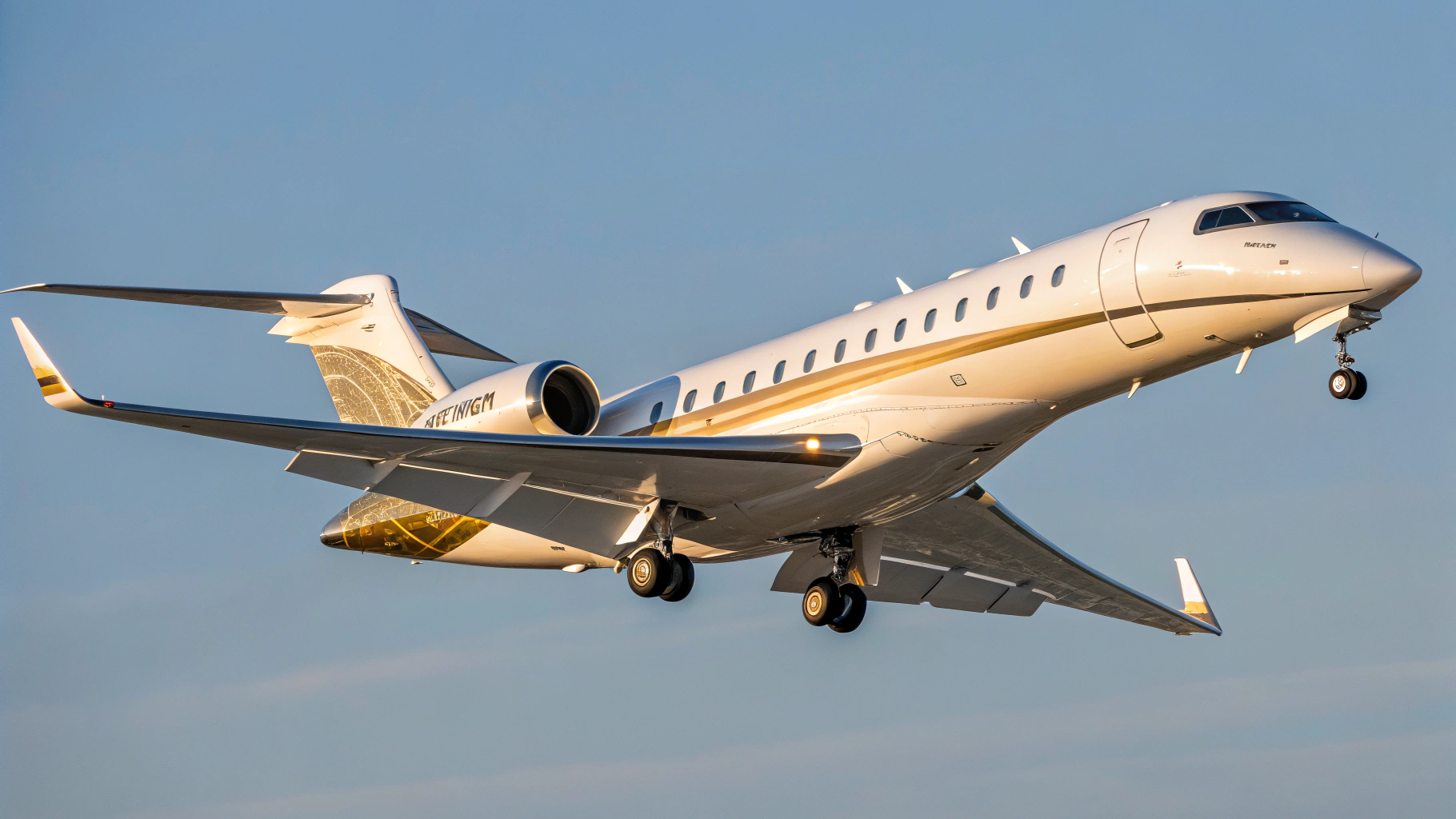 Exterior view of Bombardier Global 7500
