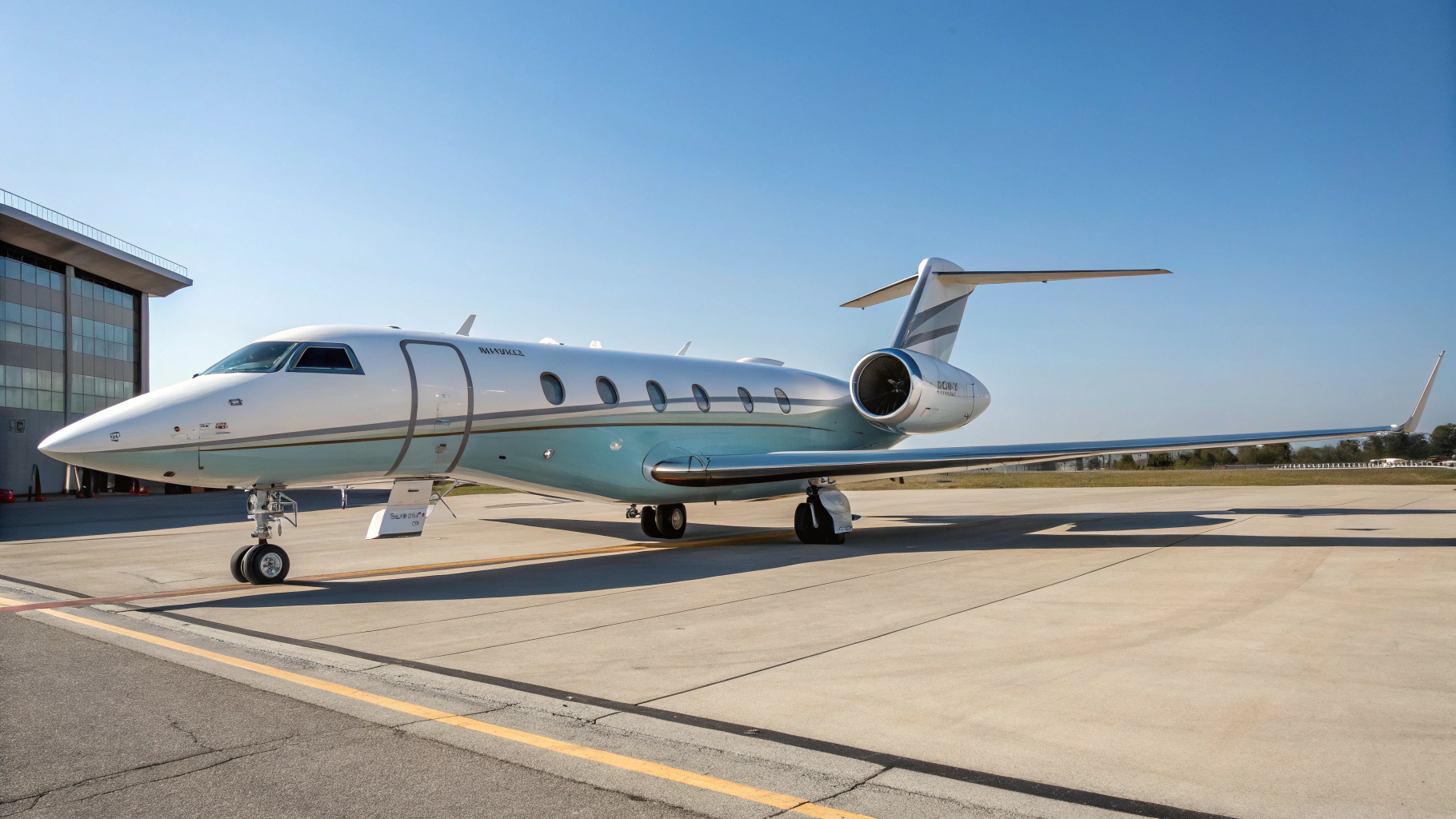Exterior view of Gulfstream G650ER